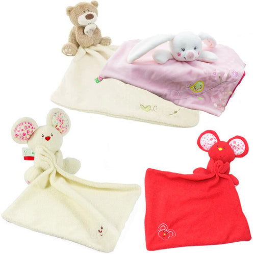 L'OURSON DOUDOU PLAT EN VELOUR