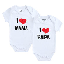 Charger l&#39;image dans la galerie, BODY I LOVE PAPA I LOVE MAMA