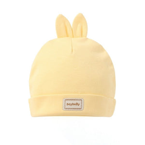 BONNET BÉBÉ ET BAVOIR ASSORTI "LOVELY BABY"