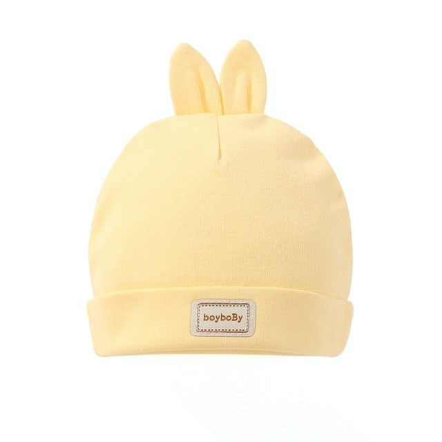 BONNET BÉBÉ ET BAVOIR ASSORTI 