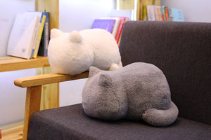 COUSSINS PELUCHE CHAT