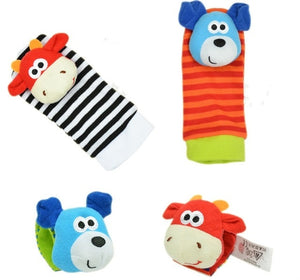 HOCHETS POUR POIGNETS ET PIEDS BÉBÉ (4 PIÈCES)