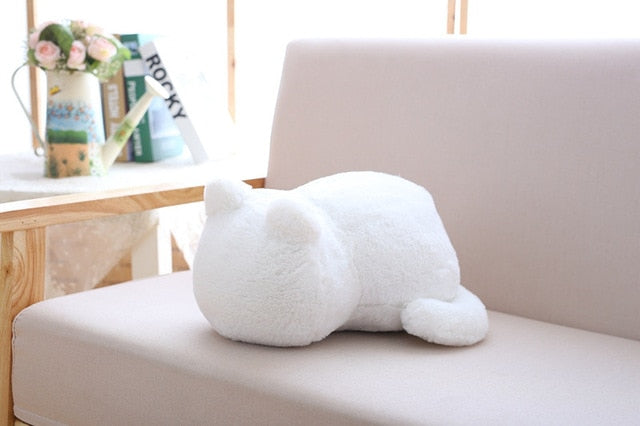 COUSSINS PELUCHE CHAT