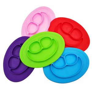 ASSIETTE ANTIDÉRAPANTE BÉBÉ AMUSANTE